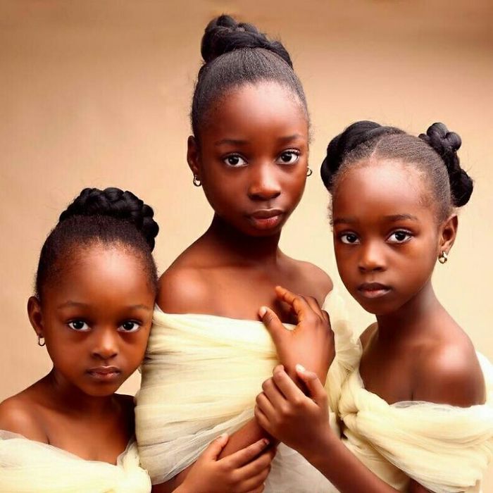 Esta niña nigeriana ha sido llamada la "más bonita del mundo", pero algunos lo consideran erróneo