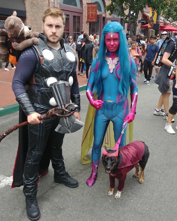 Thor, Vision And Scarlet Witch