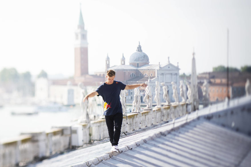 Freerunning In The World´s Most Romantic City