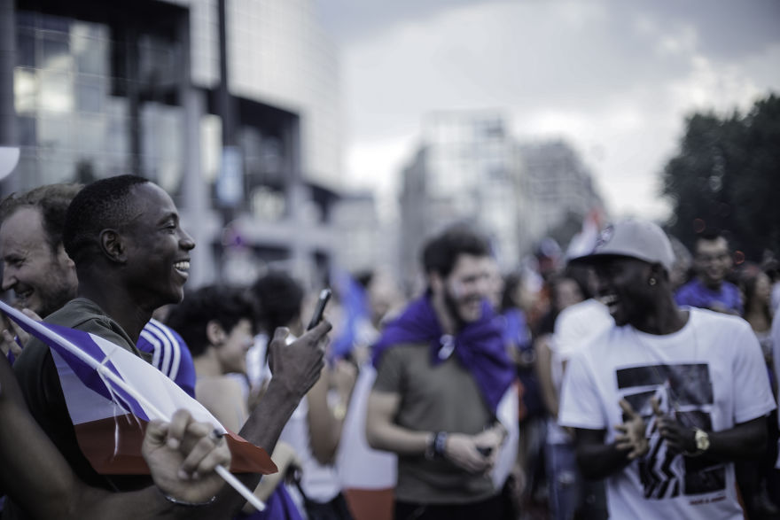 I Documented The World Cup Celebration In Paris