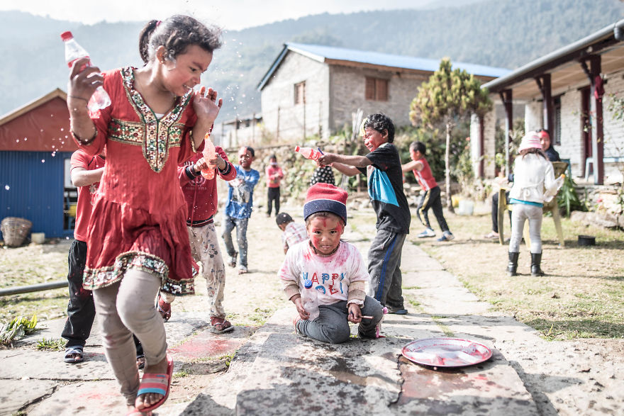 After 3 Days Of Trekking In Nepal I Stumbled Upon The Gurjung Orphanage