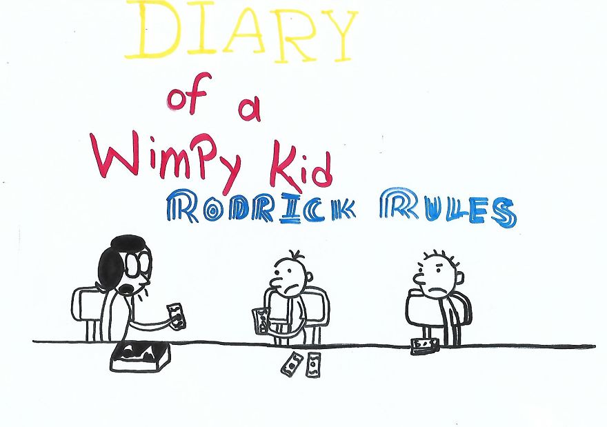 I Have Personally Made These Diary Of A Wimpy Kid Series.