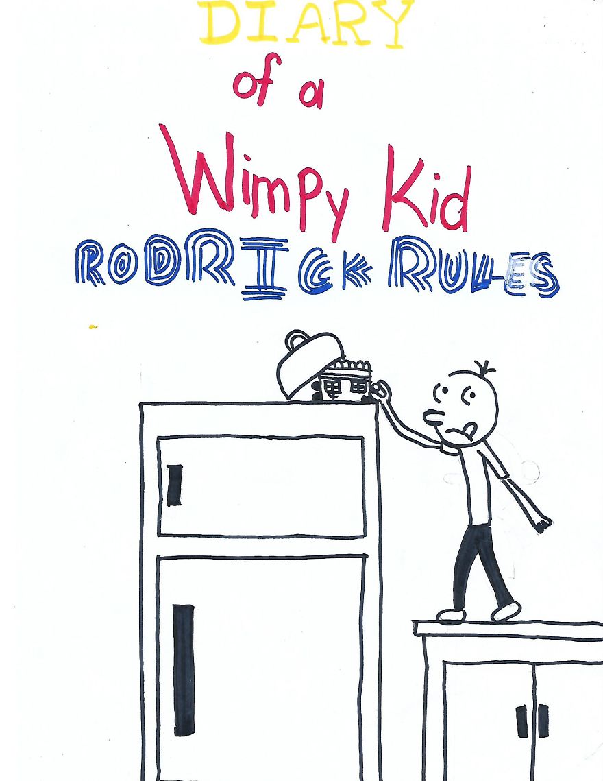 I Have Personally Made These Diary Of A Wimpy Kid Series.