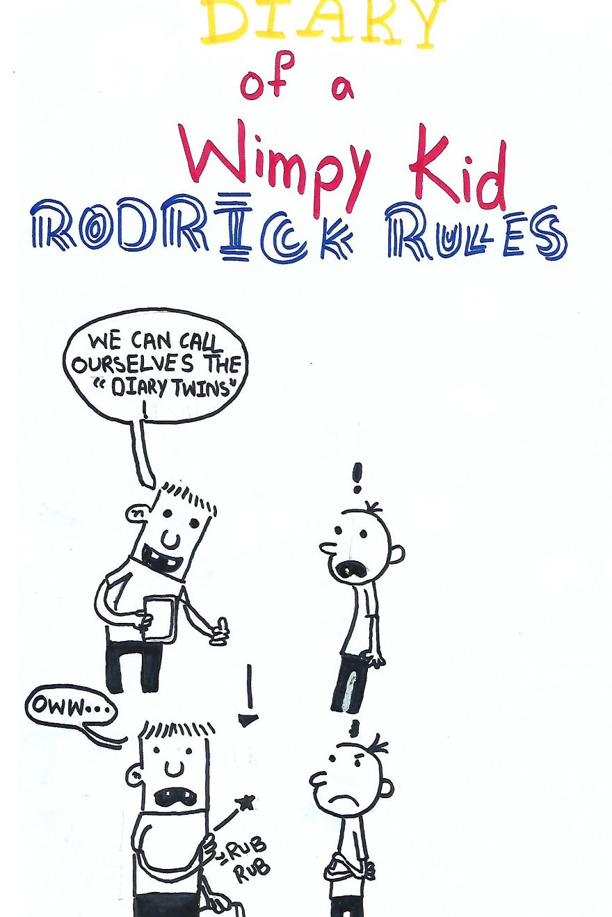 I Have Personally Made These Diary Of A Wimpy Kid Series.