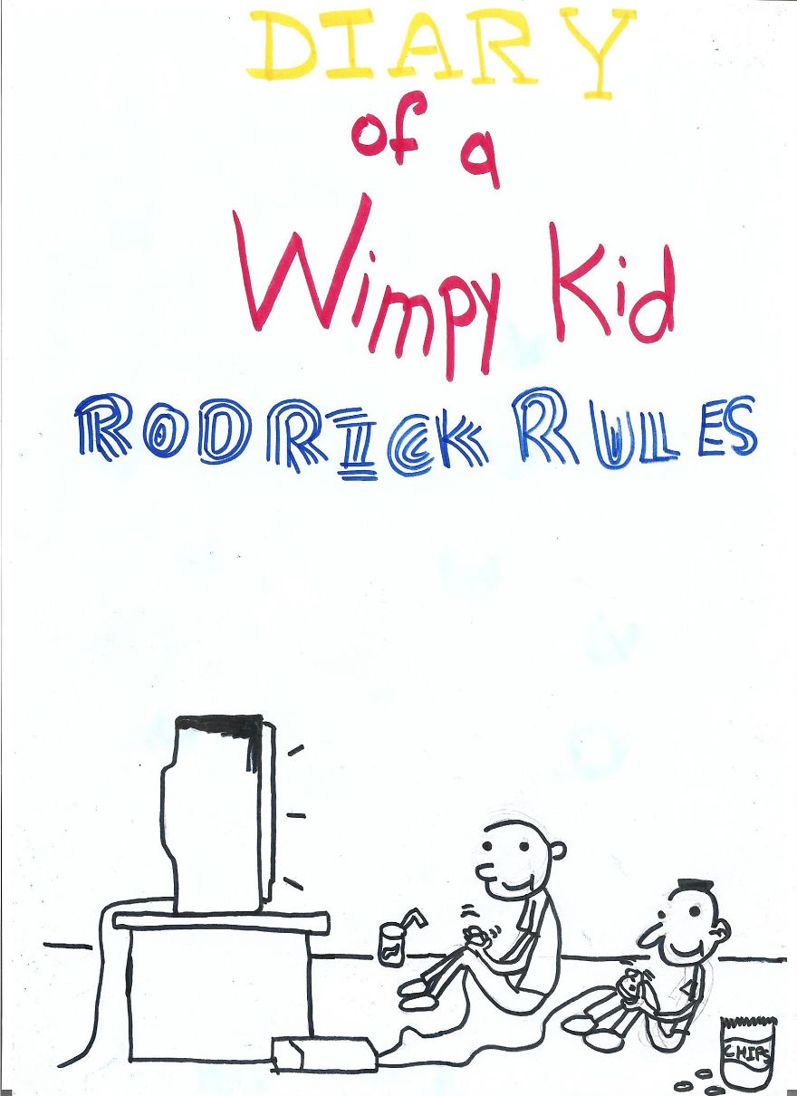 I Have Personally Made These Diary Of A Wimpy Kid Series.