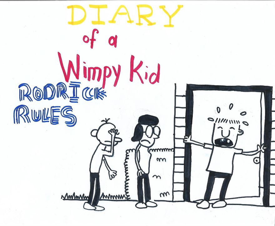 I Have Personally Made These Diary Of A Wimpy Kid Series.