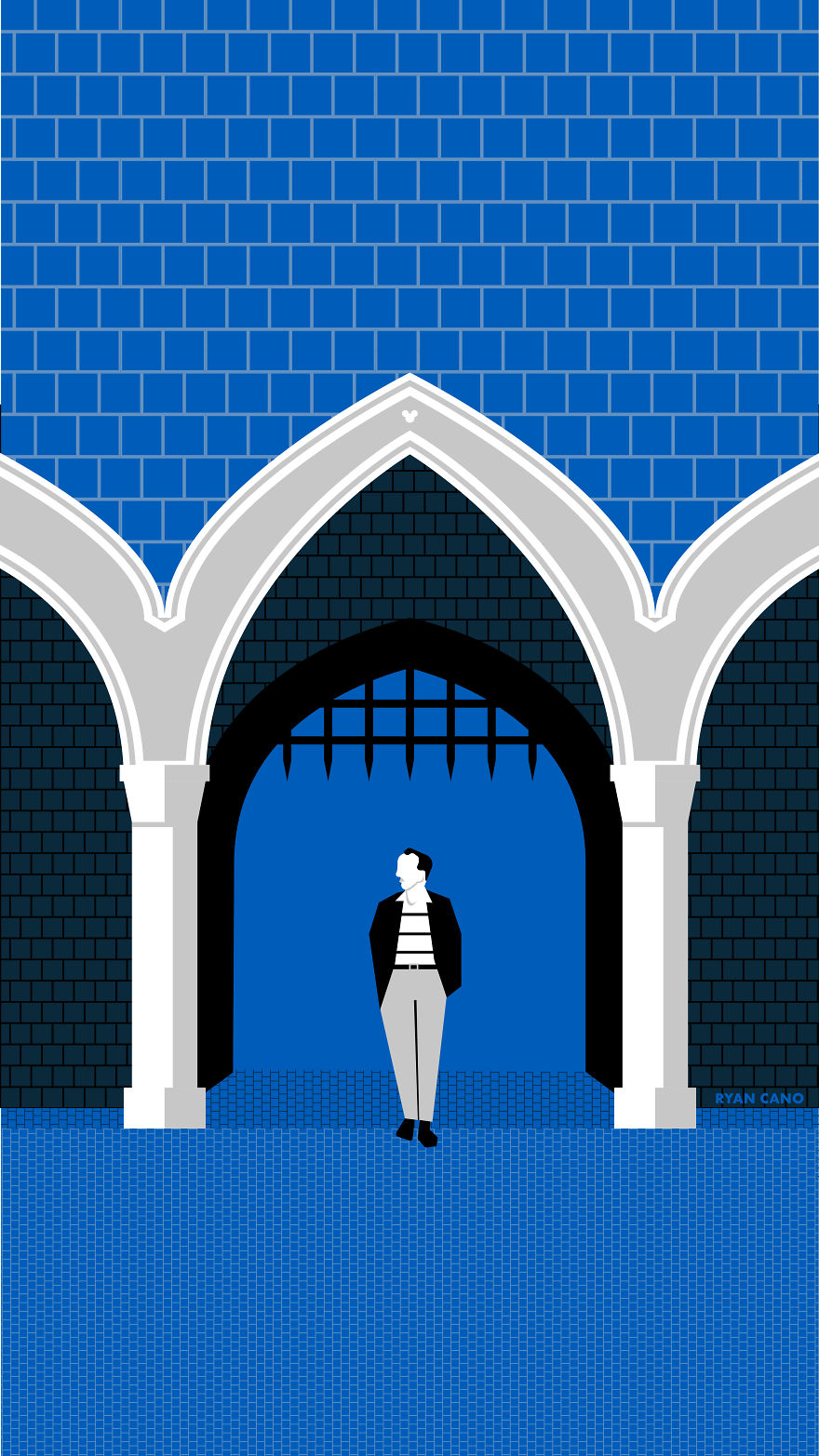I Illustrate The Architecture And Design Of Disney Parks In Vivid Minimalism