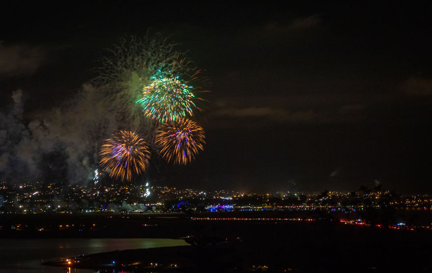 First Time Capturing Fireworks First Time Capturing Fireworks