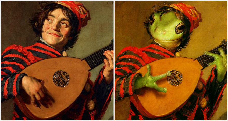Artists Replace People With Animals In Famous Paintings And The Result Was Better Than The Original