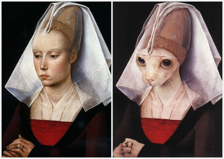 Artists Replace People With Animals In Famous Paintings And The Result Was Better Than The Original