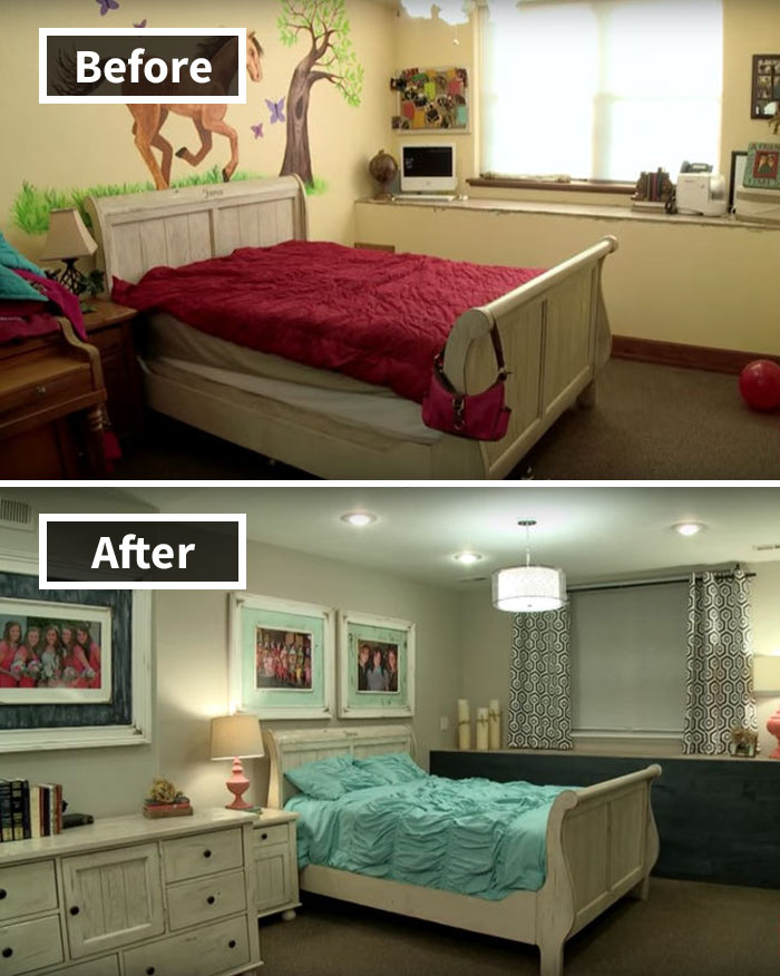 Before And After: The Duggar Girls' Room