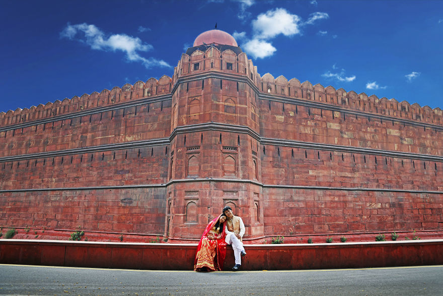 Chinese Couple Came To India For His Pre-Wed Shoot