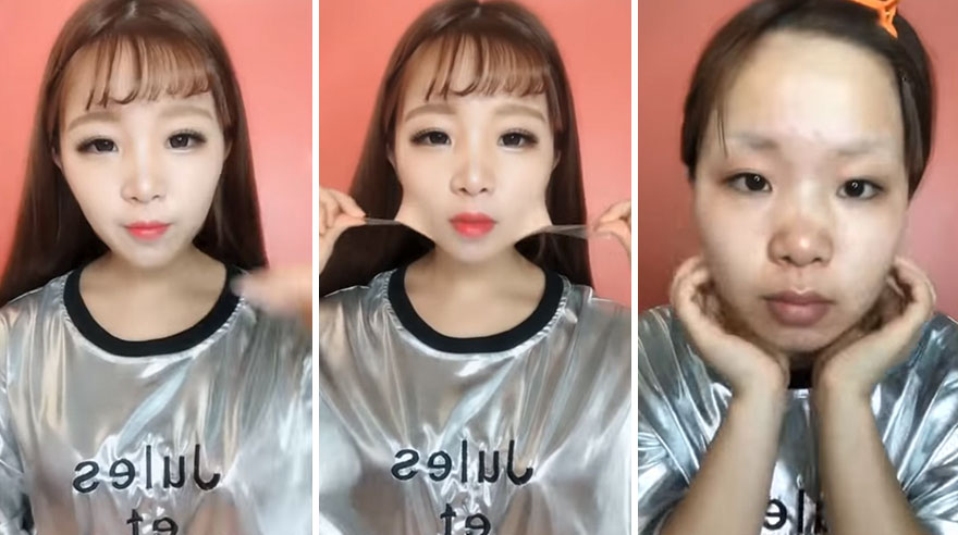 Male Amfibiekøretøjer fængelsflugt 22 Girls Before And After Removing Their Makeup | Bored Panda