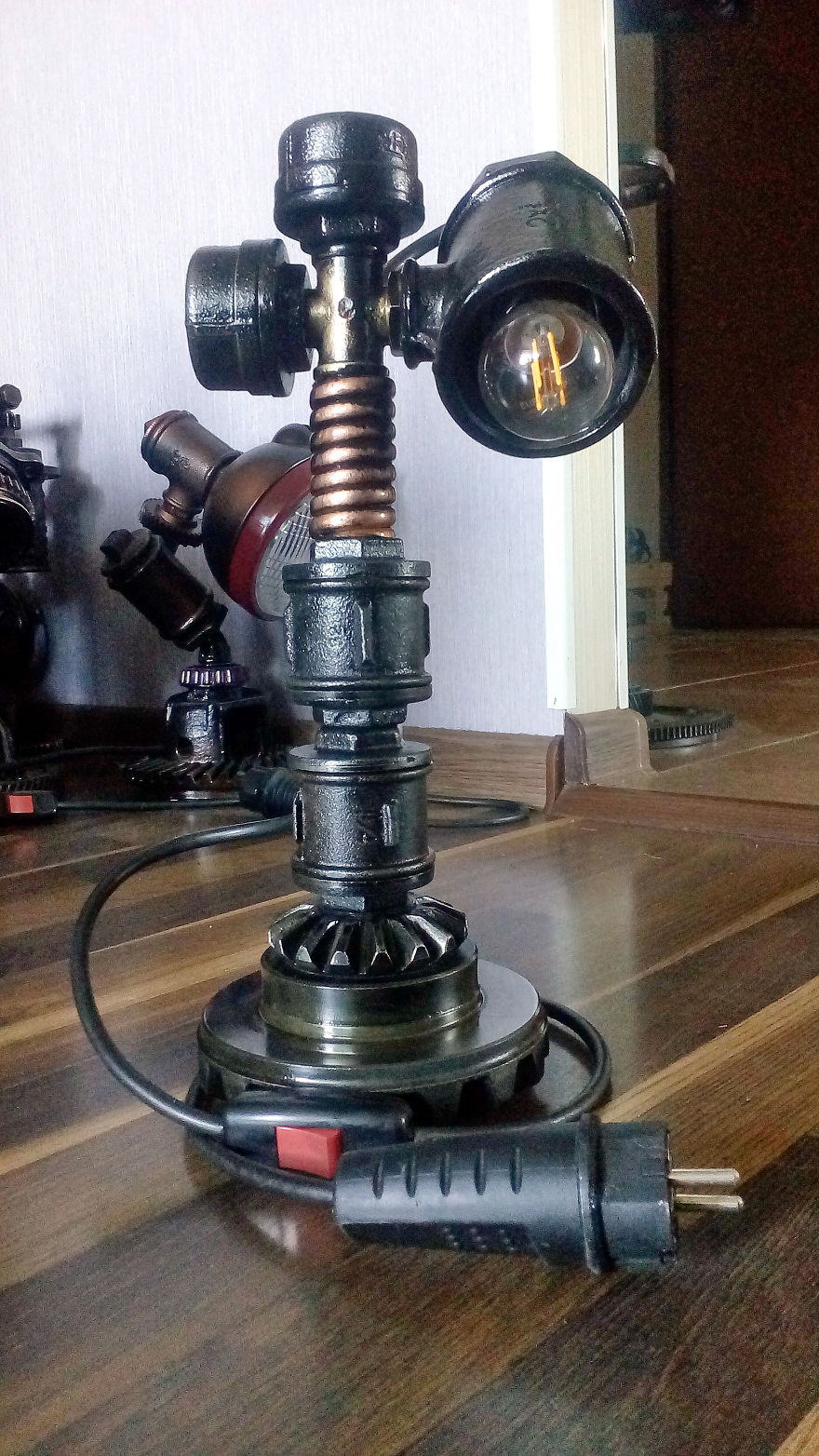 Steampunk Industrial Lamps