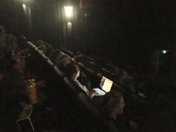 Laptop At The Movies