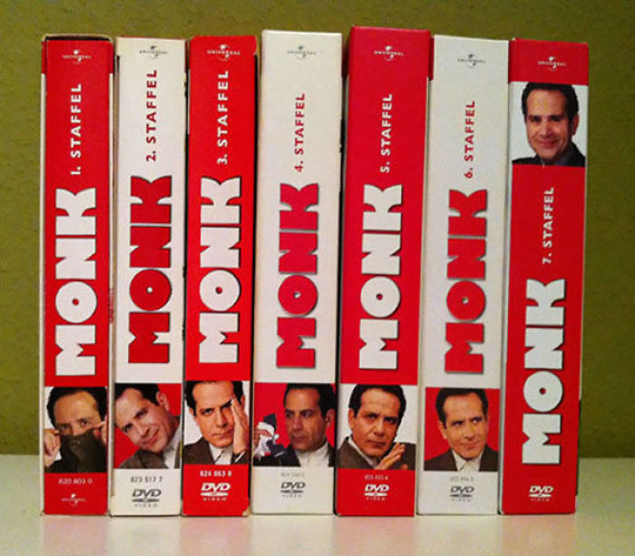 A Show About A Detective With OCD, And This Is How They Design The Box Cover For The Last Season