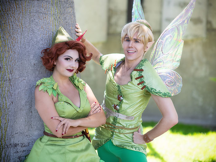 Peter Pan And Tinkerbell, Disney