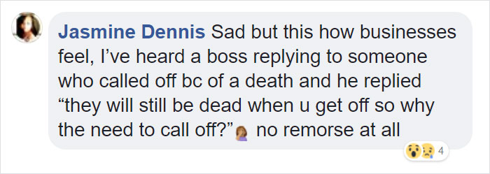 Woman Texts Manager She Can't Make It To Work Cause Her Son Is On Life Support, Her Response Gets Her Fired