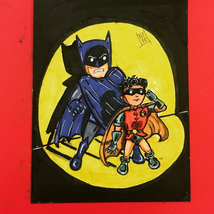 I Re-Imagine Comic Book Covers In My Own Style