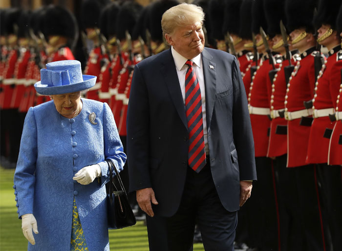Someone Noticed The Subtle Way The Queen Trolled Trump, And This Theory Is Taking Internet By Storm