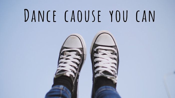 Dance Cause You Can – A Year Ago I Witnessed A Situation That Inspired Me To Create This Clip