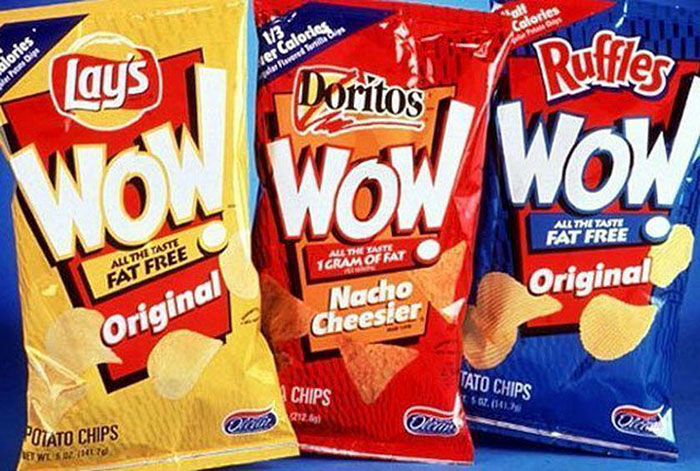 Picture of Frito-Lay Wow! chip packs