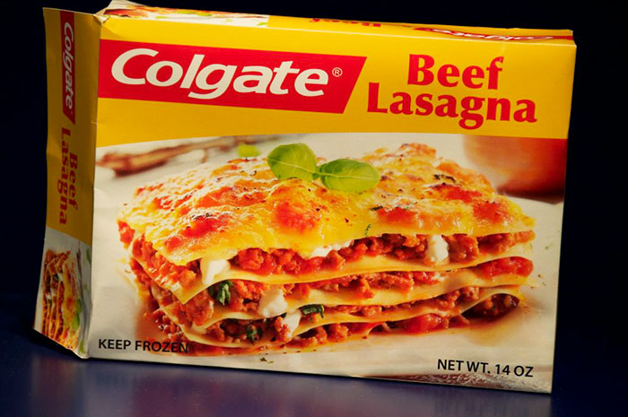 Picture of Colgate Beef Lasagna box