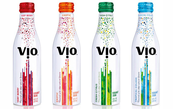 Picture of different color Vio bottles