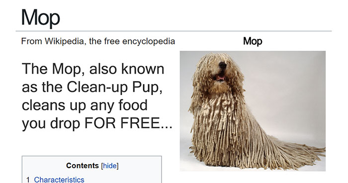 These 21 Fake Wikipedia Pages About Dog Breeds Are Better Than The Original Ones
