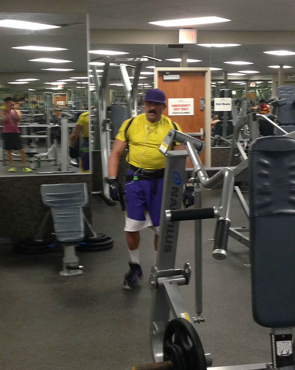 Found Wario At The Gym
