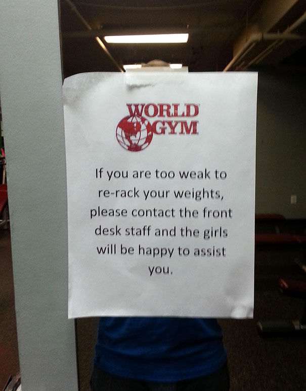My New Gym Is So Thoughtful