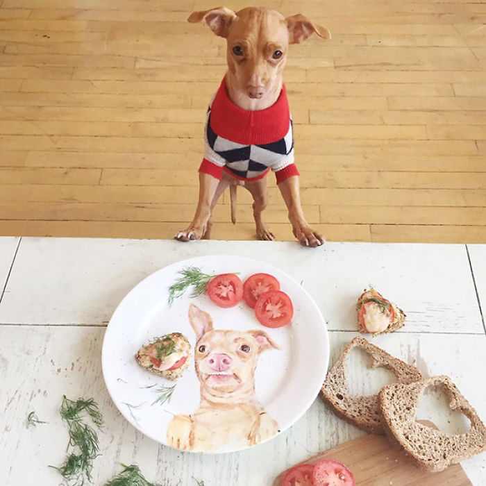 "If This Plate Is With Me Does It Mean The Food In It Belongs To Me?"
