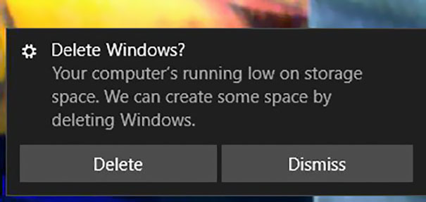 Delete Windows?