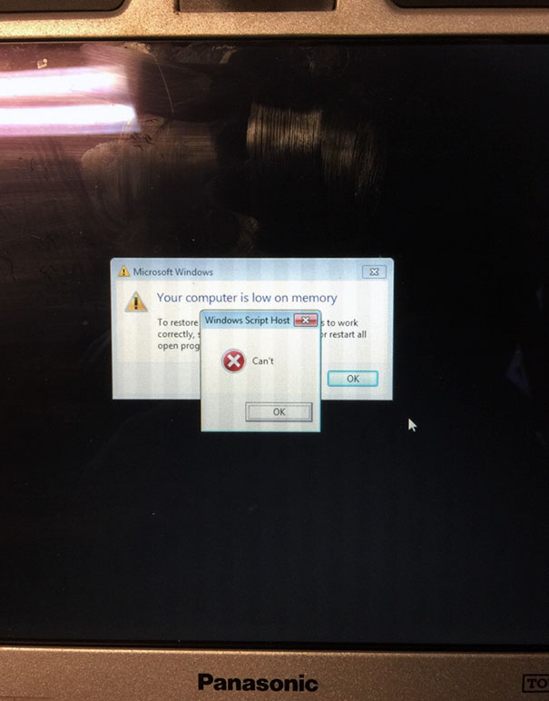 Apparently My Computer At Work Wasn't Having It Today