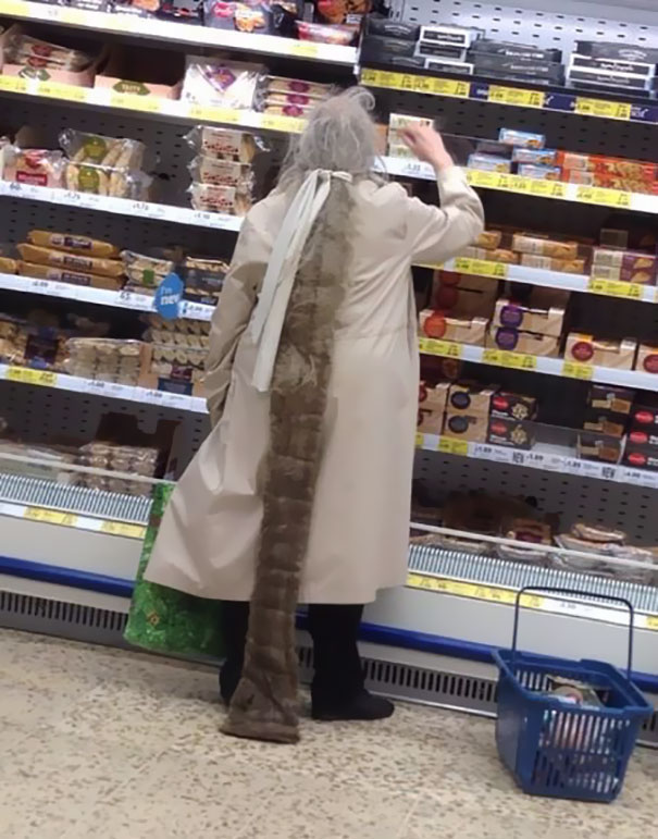Interesting Hair "Cut" Spotted In Tesco