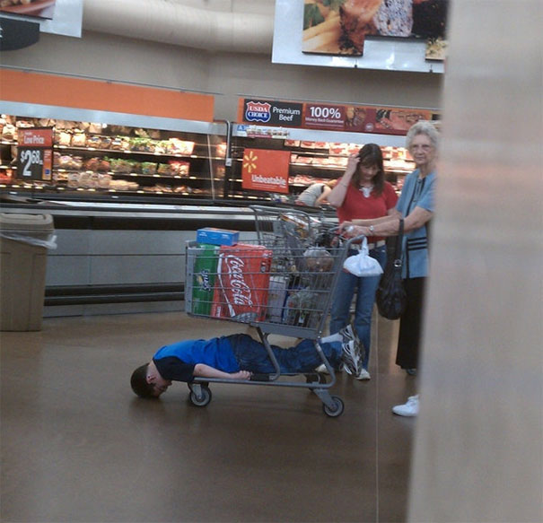 Found This Kid At Walmart
