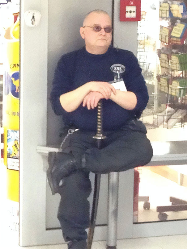 They've Stepped Up Security At The Supermarket