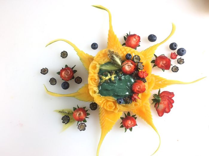 When A Fruit Carver Become A Pastry Chef