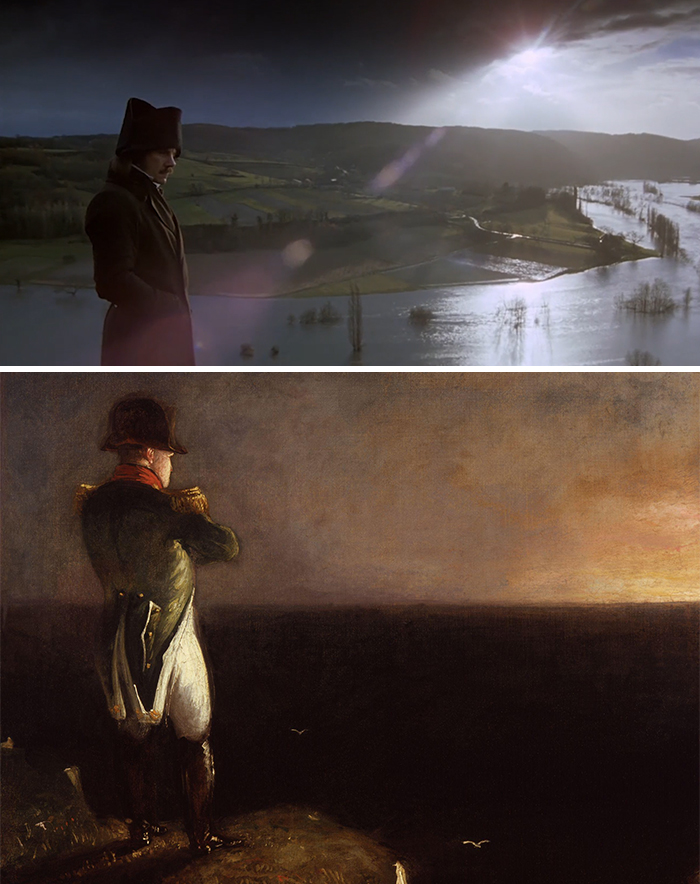 Movie: The Duellists (1977) vs. Painting: Napoleon Bonaparte Musing at St. Helena (1842) vs. The Duellists (1977)