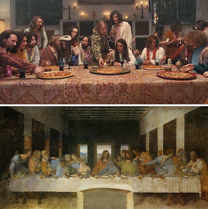 Movie: Inherent Vice (2014) vs. Painting: The Last Supper