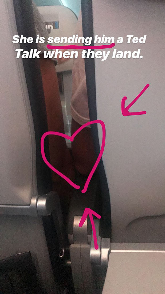 Woman Live-Tweets Two Complete Strangers Flirting On A Plane, Doesn't Expect It Would Escalate Like This