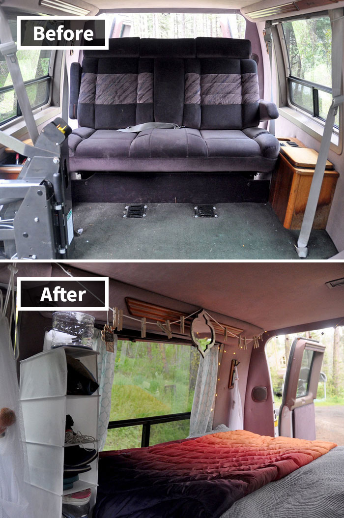 DIY Campervan Conversion On A Tiny Budget In Less Than 1 Week