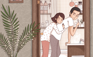 Self-Taught Artist Shows The Simple Joys Of Couple's Life In Heartwarming Illustrations