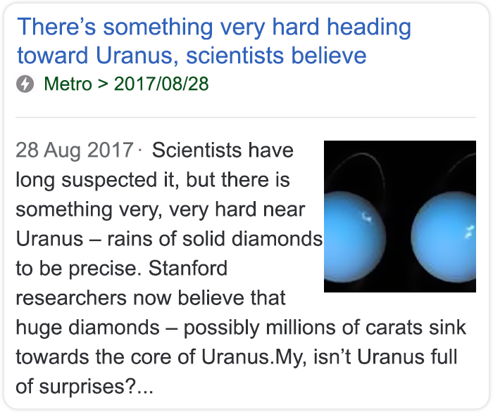 Someone Notices This Journalist's Obsession With Uranus, And It Gets Better And Better With Each Headline