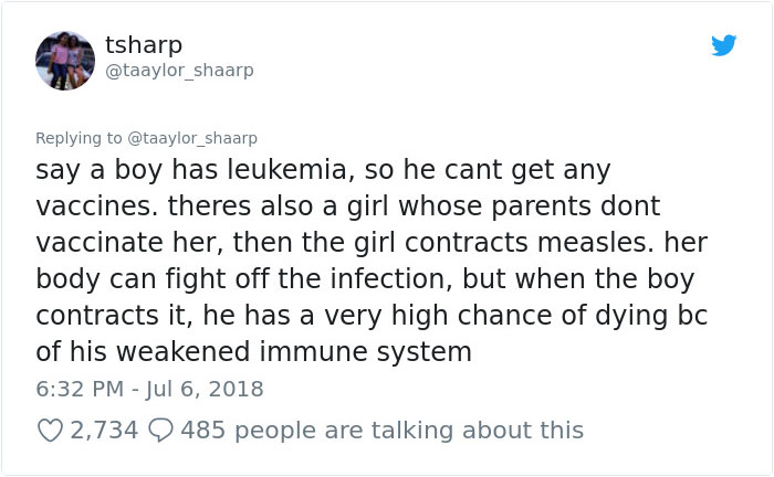 Girl Goes Viral On Twitter For Delivering All The Real Facts About Vaccines And People Can't Thank Her Enough