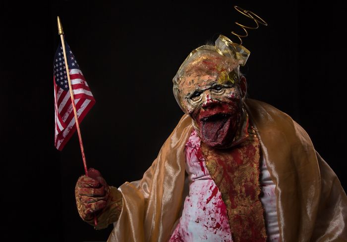 Masks Of Greedy Cannibalistic Spirits Or Diseases That Consume Everything That Keeps Itself Alive