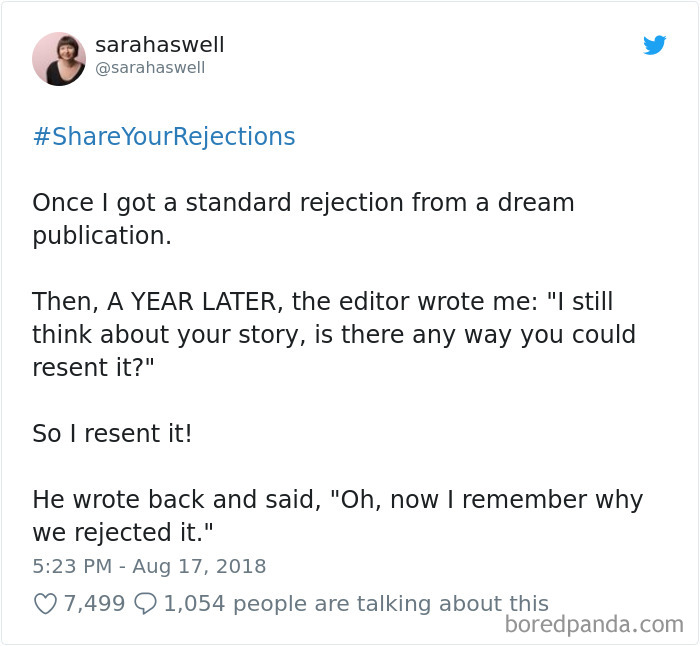 People Sharing Rejection Stories