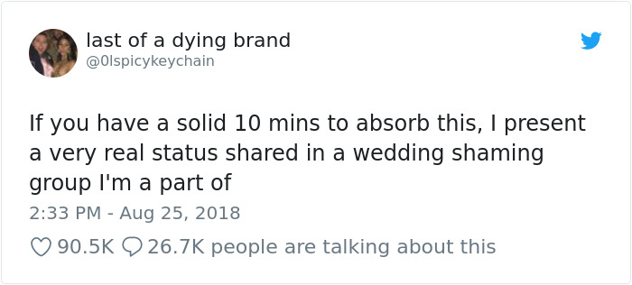 Bridezilla Asks Guests $1,500 Each, And It Ends So Badly That Even Christine Teigen Responds