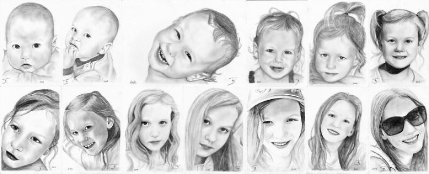 12 Years In 13 Drawings