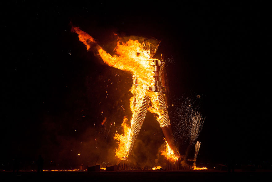 The Burning Man, 2014 - Photo By Philip Volkers
